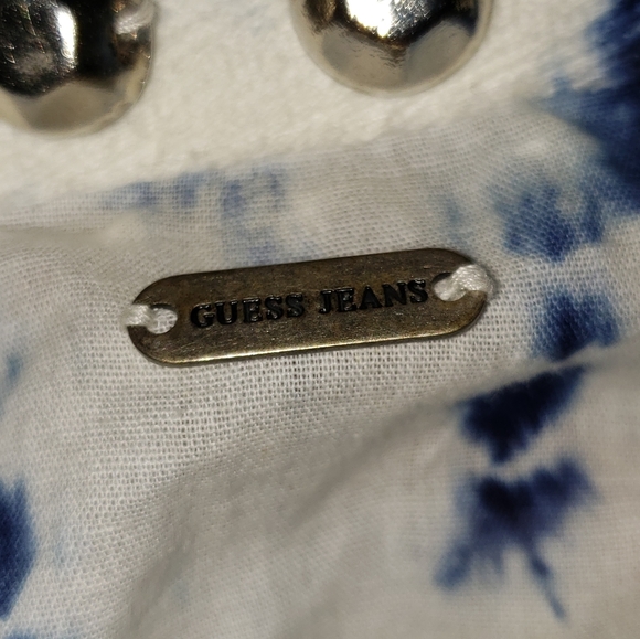 NEW! Guess boho tie dye maxi shirt sz. XS - Picture 8 of 16